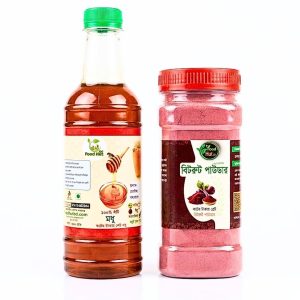 🍯🌿 সরিষা ফুলের মধু (১ কেজি) + বিটরুট পাউডার (২৫০g)